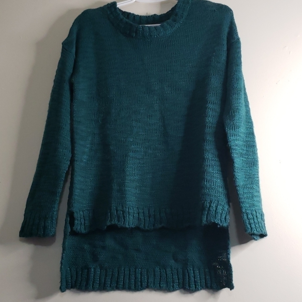 Suzy Shier Cree Neck Knit Women Sweater Size s